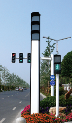 人行信號(hào)燈桿